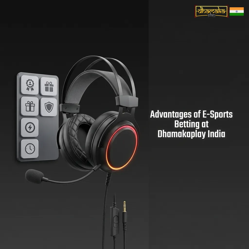 Indian esports betting platform interface showing competitive gaming odds, payment options, and mobile app features