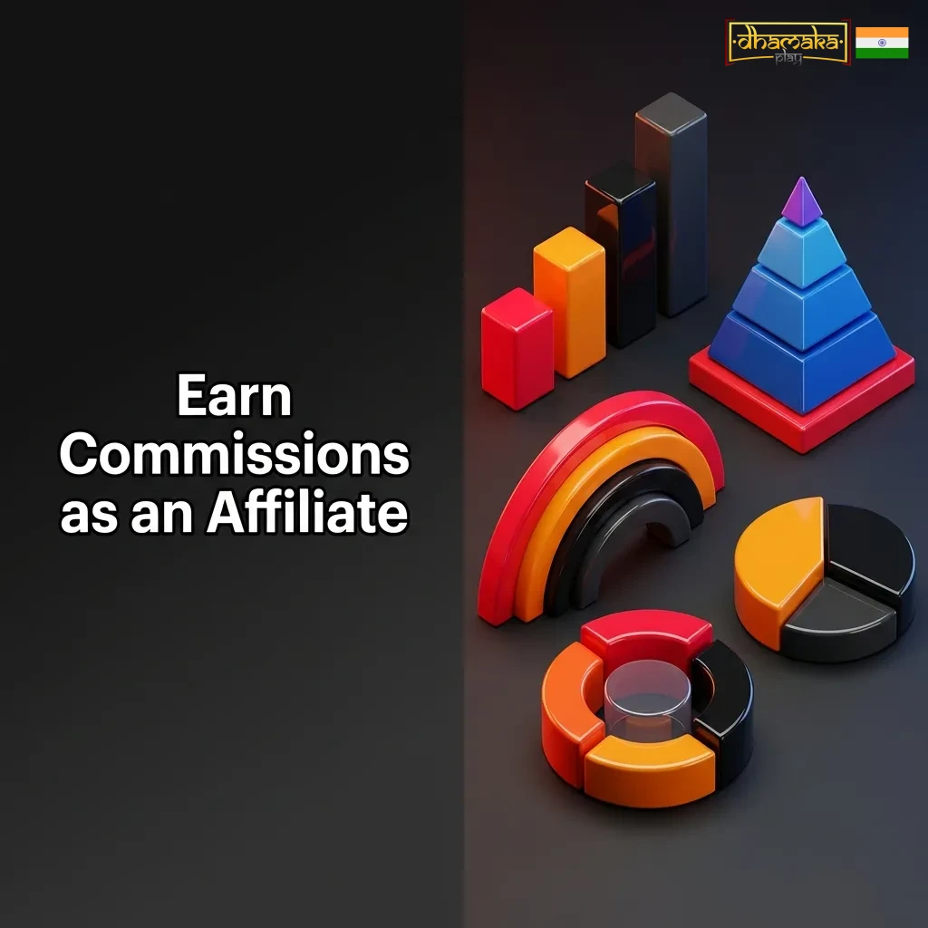 Affiliate dashboard showing commission tracking, marketing materials, and monthly payment schedule for revenue share program