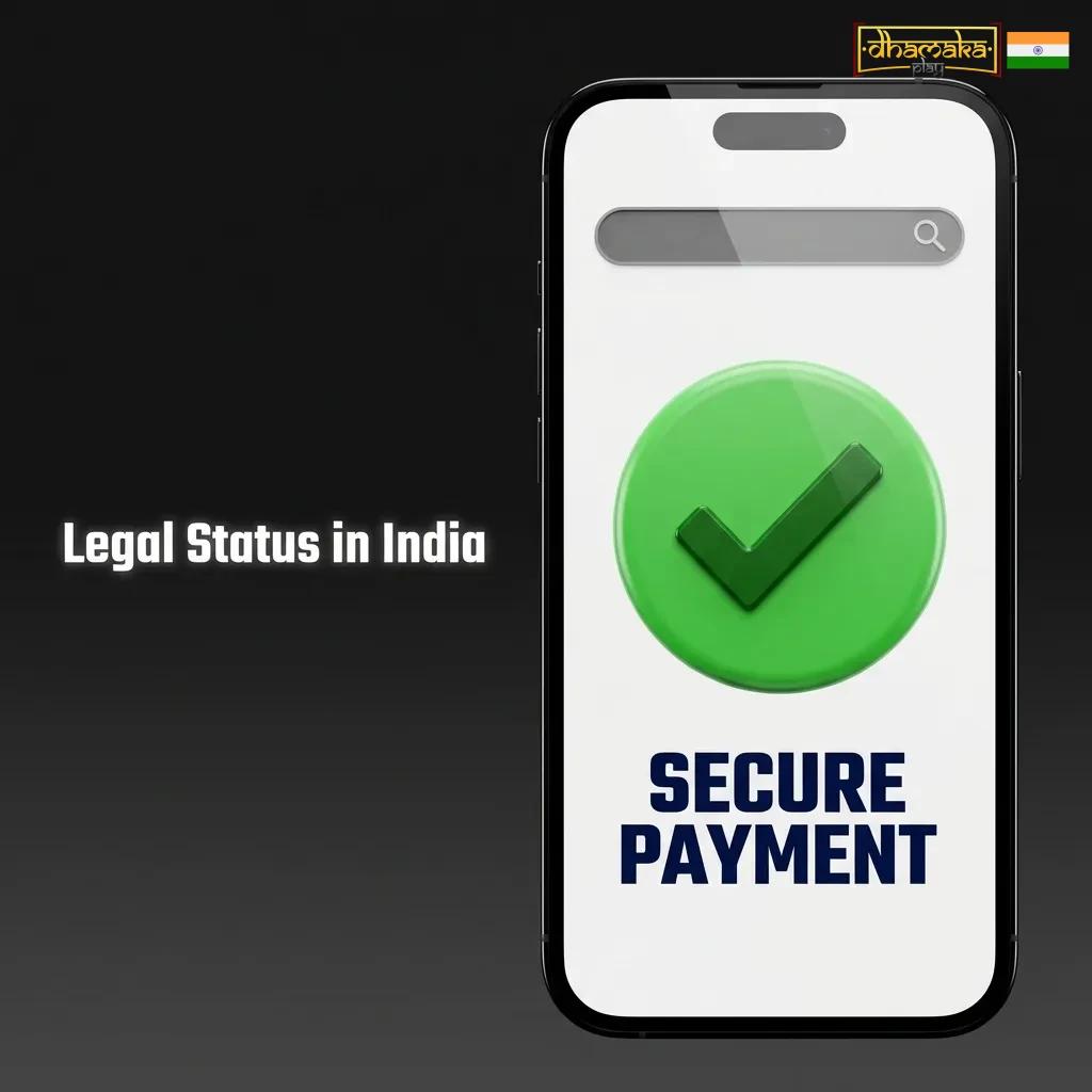 Curaçao-licensed betting platform interface showing SSL security badge and responsible gaming controls for Indian users