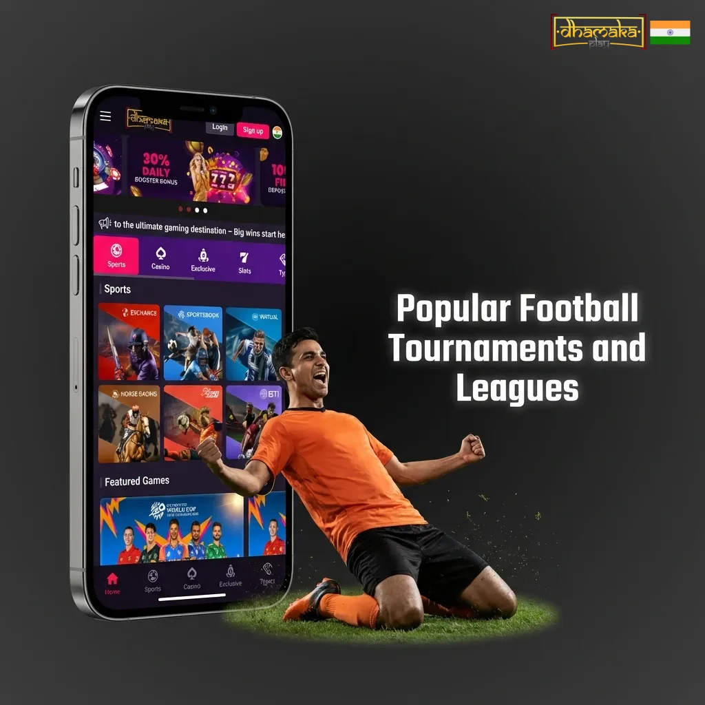 Football stadiums and betting markets for FIFA World Cup, UEFA Champions League, Premier League, and Indian Super League