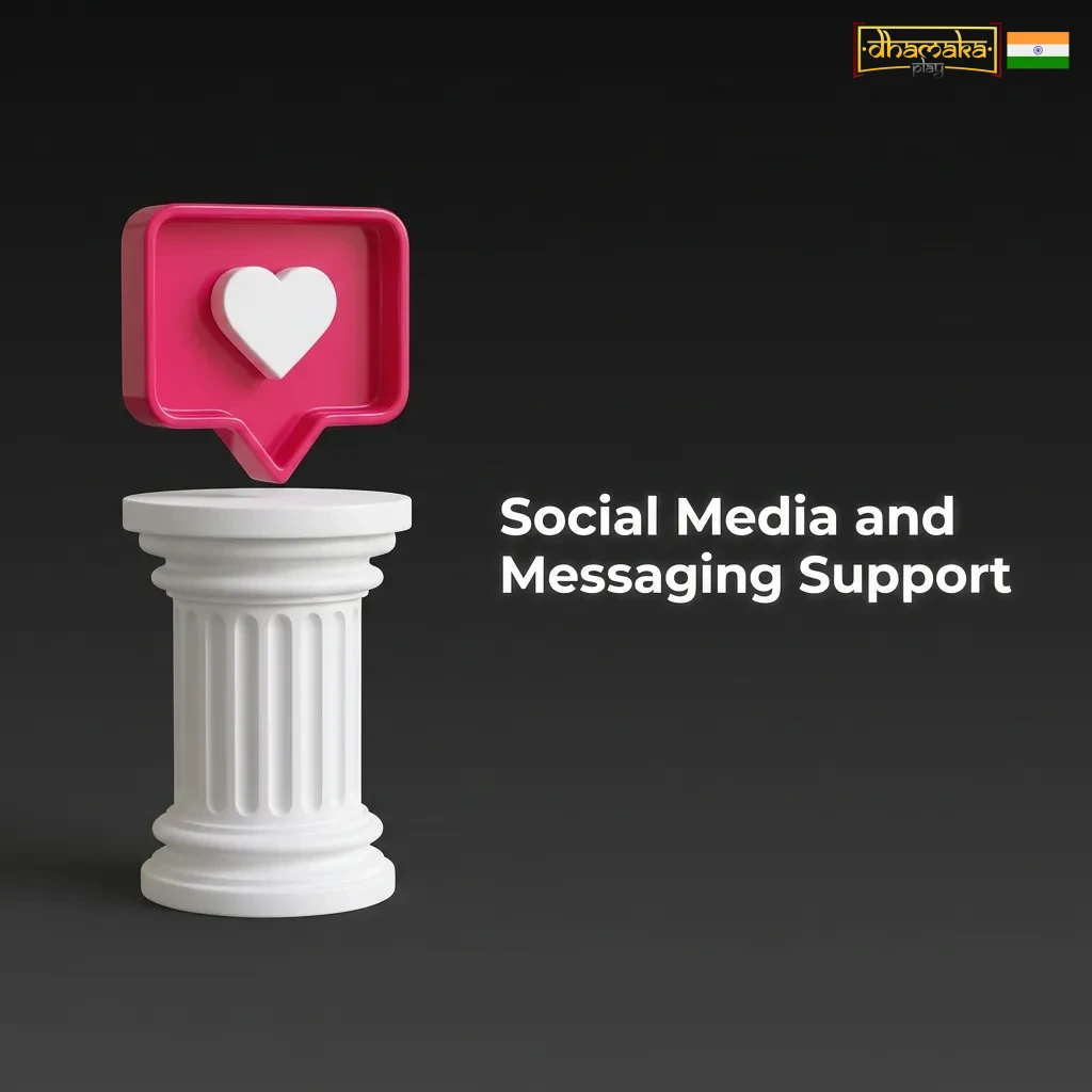 Customer support representatives assist users via WhatsApp, Telegram, and social media messaging platforms
