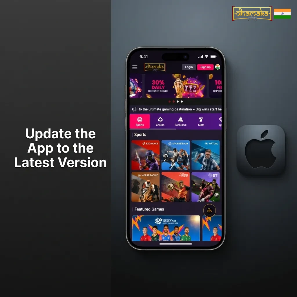 Person updating mobile betting app by downloading latest version from official website on smartphone screen