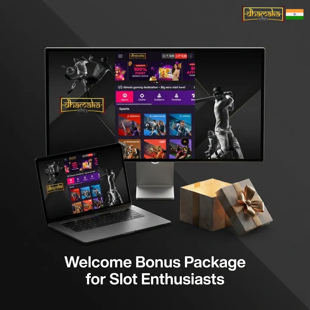 Table showing three-tier welcome bonus package for slot players with deposit amounts, bonus percentages, and wagering terms.
