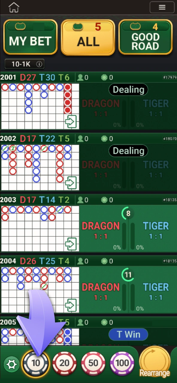 Place your bets on top-tier casino games at Dhamakaplay.