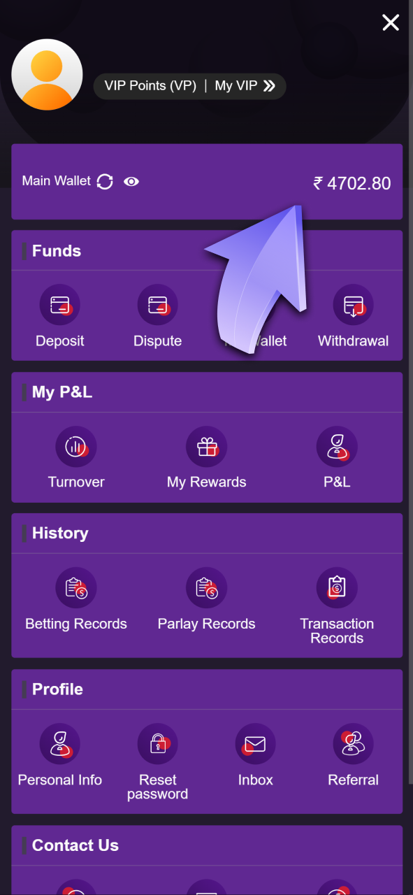 Wait for your Dhamakaplay withdrawal to be processed quickly.