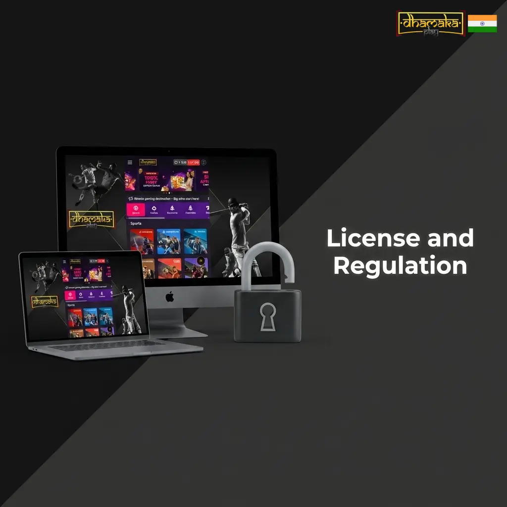 Dhamakaplay gaming licence issued by Curaçao Gaming Authority in 2019 with annual audits of RNG and data security