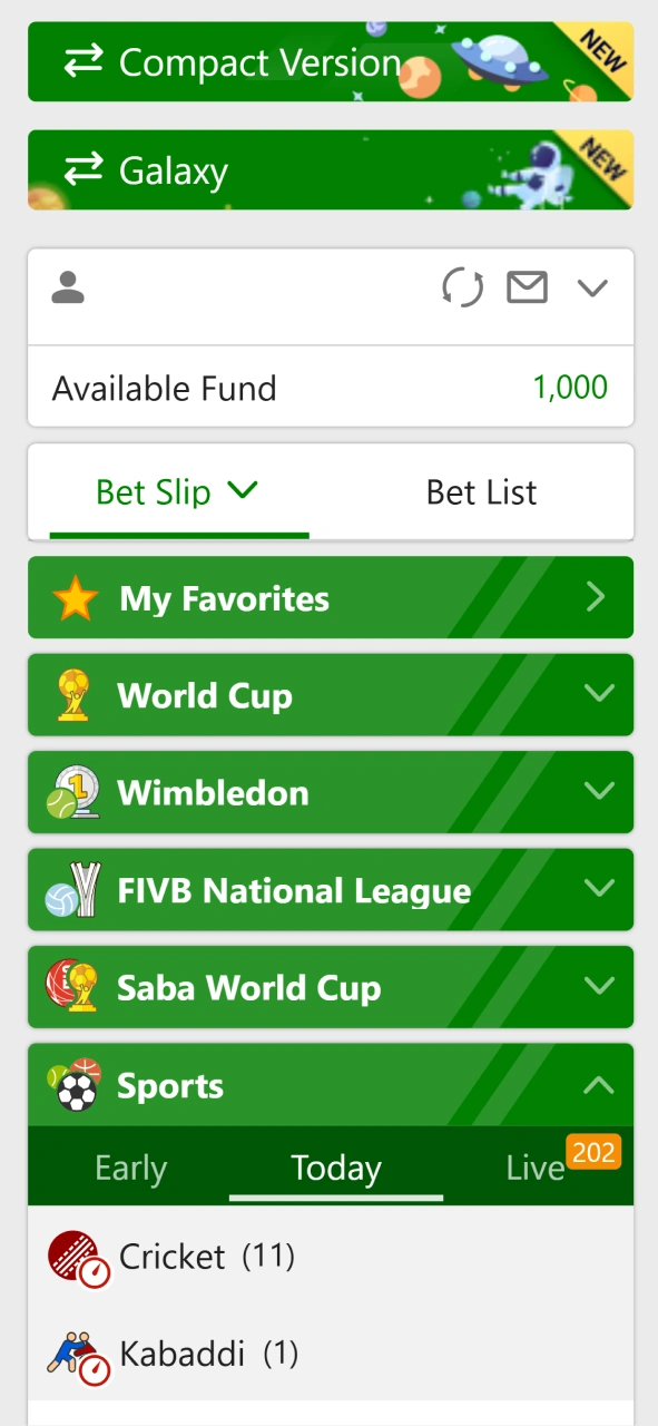 Explore Dhamakaplay's sports events page.